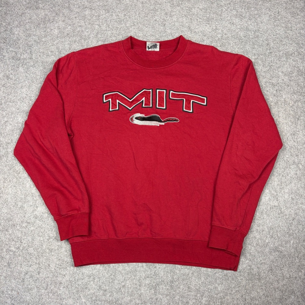 Stadium Athletics MIT Massachusetts Institute of Technology Sweatshirt Red Large